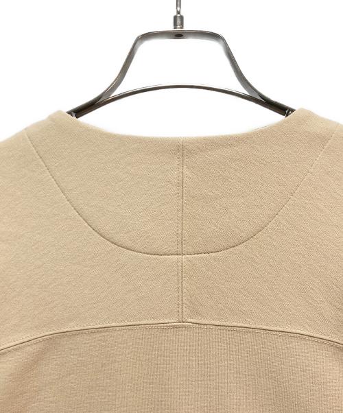 CURLY&Co.（カーリー）CURLY&Co. (カーリー) DOUBLE KNIT SNAP-BUTTON CARDIGAN ベージュ サイズ:1の古着・服飾アイテム