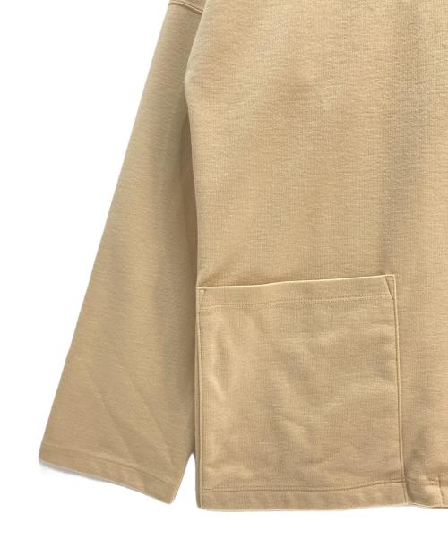CURLY&Co.（カーリー）CURLY&Co. (カーリー) DOUBLE KNIT SNAP-BUTTON CARDIGAN ベージュ サイズ:1の古着・服飾アイテム
