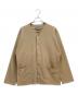 CURLY&Co.（カーリー）の古着「DOUBLE KNIT SNAP-BUTTON CARDIGAN」｜ベージュ