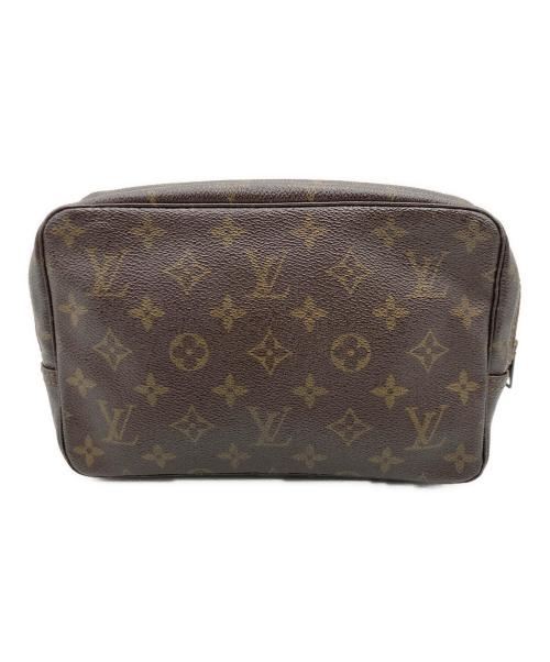 LOUIS VUITTON（ルイ ヴィトン）LOUIS VUITTON (ルイ ヴィトン) コスメポーチ ブラウンの古着・服飾アイテム