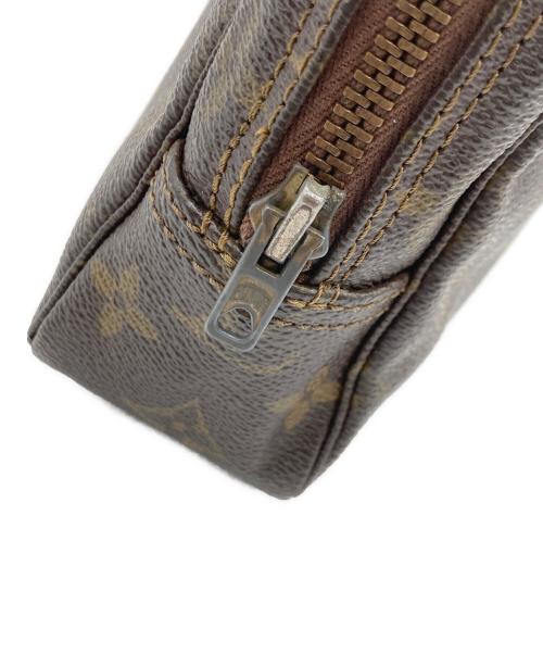 LOUIS VUITTON（ルイ ヴィトン）LOUIS VUITTON (ルイ ヴィトン) コスメポーチ ブラウンの古着・服飾アイテム