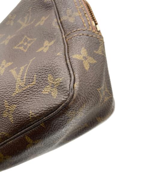 LOUIS VUITTON（ルイ ヴィトン）LOUIS VUITTON (ルイ ヴィトン) コスメポーチ ブラウンの古着・服飾アイテム