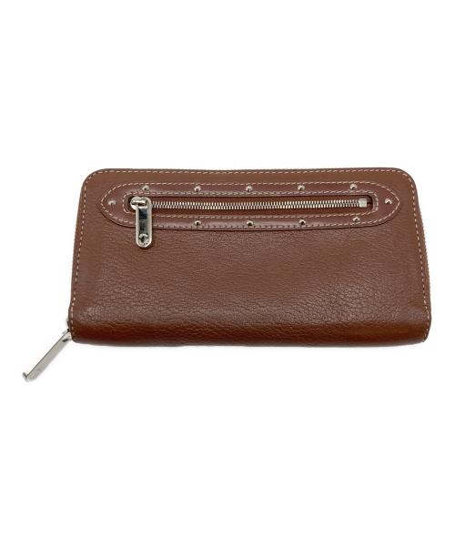 LOUIS VUITTON（ルイ ヴィトン）LOUIS VUITTON (ルイ ヴィトン) ラウンドファスナー長財布 ブラウンの古着・服飾アイテム