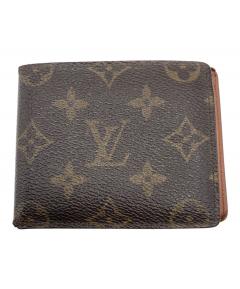 中古・古着通販】LOUIS VUITTON (ルイ ヴィトン) 2つ折り財布 ブラウン