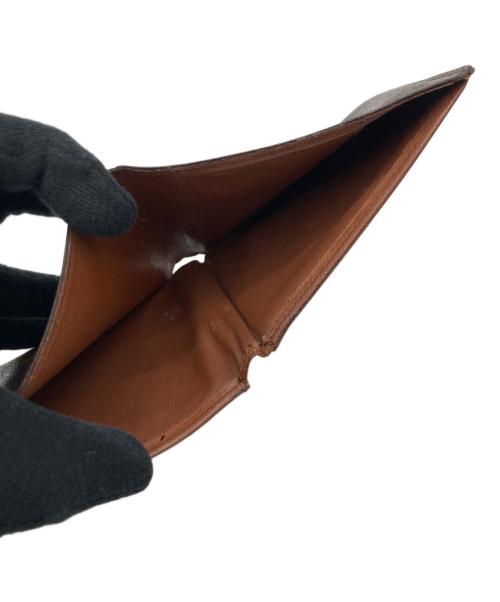 LOUIS VUITTON（ルイ ヴィトン）LOUIS VUITTON (ルイ ヴィトン) 2つ折り札入れ　ポルトビエ 9 カルトクレディ ブラウンの古着・服飾アイテム