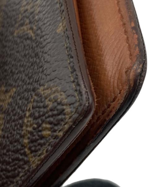 LOUIS VUITTON（ルイ ヴィトン）LOUIS VUITTON (ルイ ヴィトン) 2つ折り札入れ　ポルトビエ 9 カルトクレディ ブラウンの古着・服飾アイテム