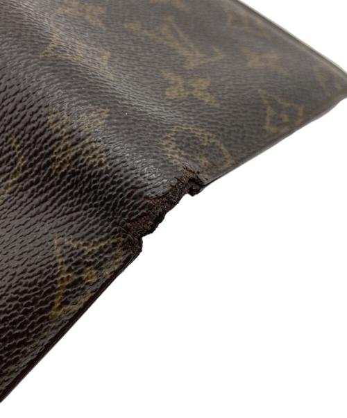 LOUIS VUITTON（ルイ ヴィトン）LOUIS VUITTON (ルイ ヴィトン) 2つ折り札入れ　ポルトビエ 9 カルトクレディ ブラウンの古着・服飾アイテム