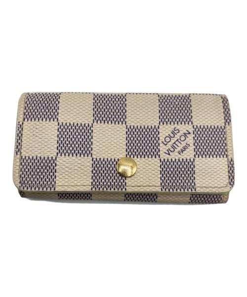 LOUIS VUITTON（ルイ ヴィトン）LOUIS VUITTON (ルイ ヴィトン) 4連キーケース ミュルティクレ4 グレーの古着・服飾アイテム