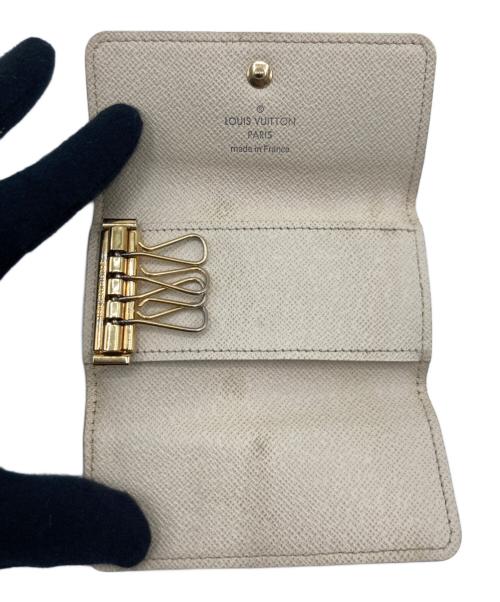 LOUIS VUITTON（ルイ ヴィトン）LOUIS VUITTON (ルイ ヴィトン) 4連キーケース ミュルティクレ4 グレーの古着・服飾アイテム