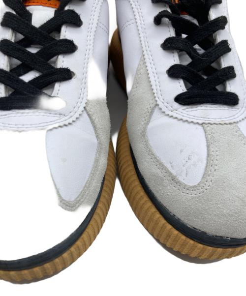 Onitsuka Tiger（オニツカタイガー）Onitsuka Tiger (オニツカタイガー) DELECITY ホワイト×ブラウン サイズ:24.5cmの古着・服飾アイテム