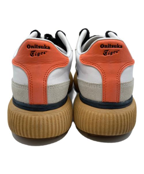 Onitsuka Tiger（オニツカタイガー）Onitsuka Tiger (オニツカタイガー) DELECITY ホワイト×ブラウン サイズ:24.5cmの古着・服飾アイテム