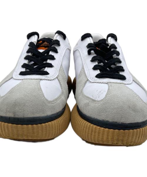 Onitsuka Tiger（オニツカタイガー）Onitsuka Tiger (オニツカタイガー) DELECITY ホワイト×ブラウン サイズ:24.5cmの古着・服飾アイテム