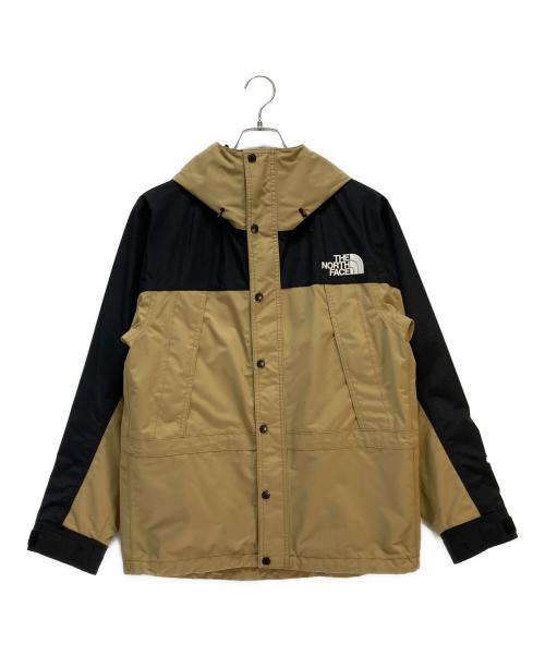 THE NORTH FACE（ザ ノース フェイス）THE NORTH FACE (ザ ノース フェイス) マウンテンライトジャケット カーキ×ブラック サイズ:Sの古着・服飾アイテム