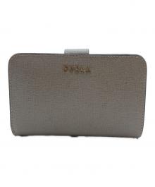 FURLA（フルラ）の古着「FURLA （フルラ）2つ折り財布」｜グレー