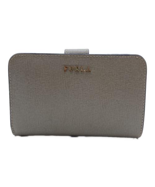FURLA（フルラ）FURLA (フルラ) FURLA （フルラ）2つ折り財布 グレーの古着・服飾アイテム
