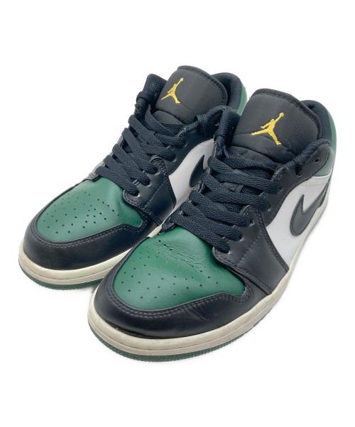NIKE（ナイキ）NIKE (ナイキ) Air Jordan 1 Low グリーン×ブラック サイズ:26の古着・服飾アイテム