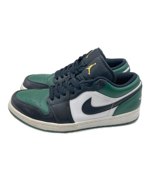 NIKE（ナイキ）NIKE (ナイキ) Air Jordan 1 Low グリーン×ブラック サイズ:26の古着・服飾アイテム