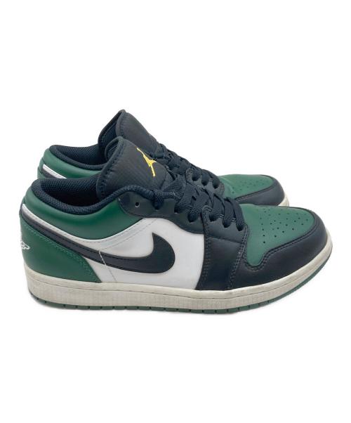 NIKE（ナイキ）NIKE (ナイキ) Air Jordan 1 Low グリーン×ブラック サイズ:26の古着・服飾アイテム
