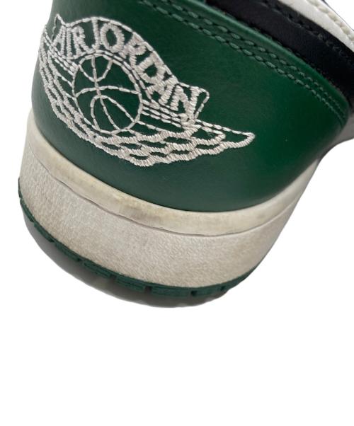NIKE（ナイキ）NIKE (ナイキ) Air Jordan 1 Low グリーン×ブラック サイズ:26の古着・服飾アイテム