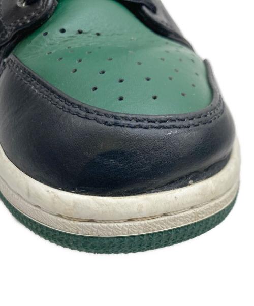 NIKE（ナイキ）NIKE (ナイキ) Air Jordan 1 Low グリーン×ブラック サイズ:26の古着・服飾アイテム