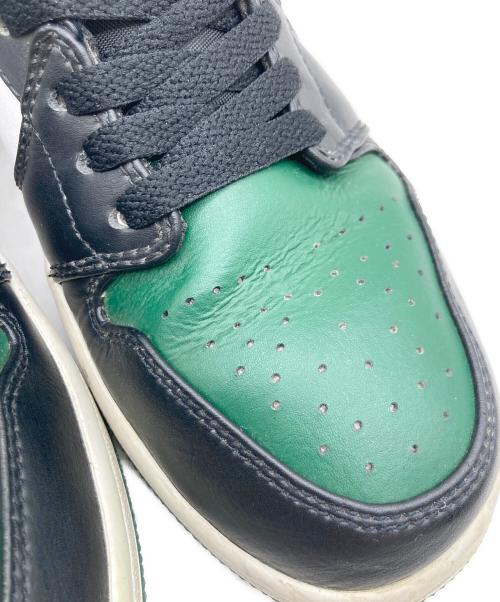 NIKE（ナイキ）NIKE (ナイキ) Air Jordan 1 Low グリーン×ブラック サイズ:26の古着・服飾アイテム
