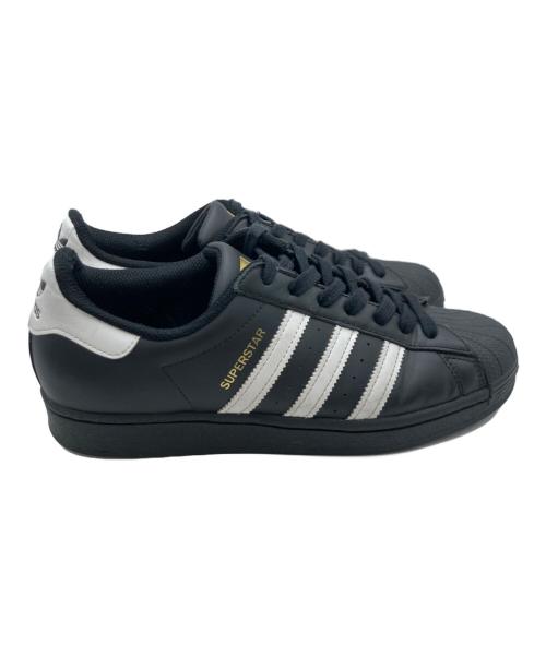 adidas（アディダス）adidas (アディダス) SUPER STAR ブラック サイズ:25.5の古着・服飾アイテム
