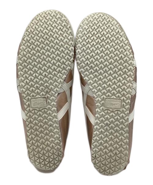 Onitsuka Tiger（オニツカタイガー）Onitsuka Tiger (オニツカタイガー) MEXICO 66 ピンクゴールド×ホワイト サイズ:25.5の古着・服飾アイテム