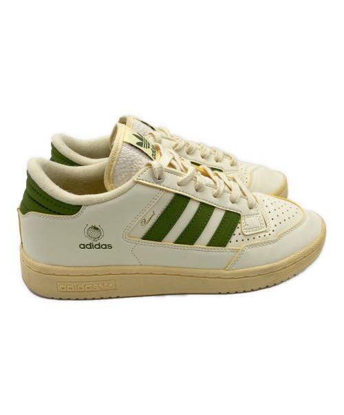 adidas（アディダス）adidas (アディダス) END. (エンド) Centennial low present ホワイト×グリーン サイズ:26の古着・服飾アイテム