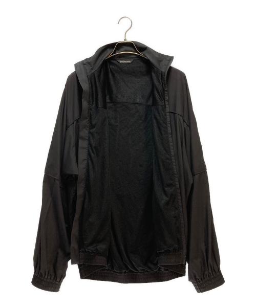 BALENCIAGA（バレンシアガ）BALENCIAGA (バレンシアガ) BALENCIAGA ナイロントラックジャケット ブラック サイズ:44の古着・服飾アイテム