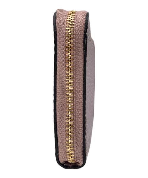 PELLE BORSA（ペレボルサ）PELLE BORSA (ペレボルサ) PELLE BORSA （ベレボルサ）L字長財布 ラベンダーの古着・服飾アイテム