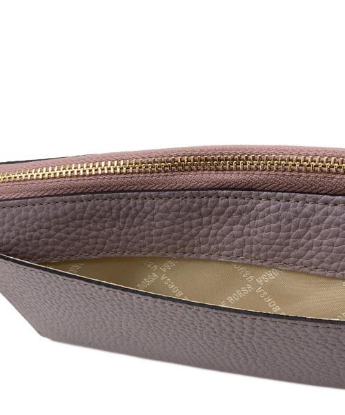 PELLE BORSA（ペレボルサ）PELLE BORSA (ペレボルサ) PELLE BORSA （ベレボルサ）L字長財布 ラベンダーの古着・服飾アイテム