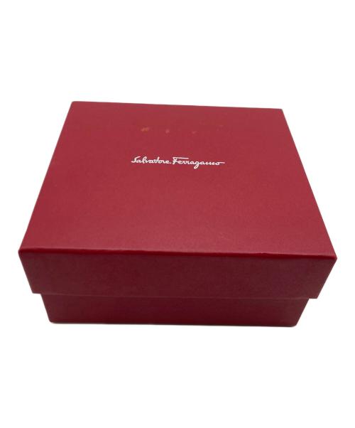 Salvatore Ferragamo（サルヴァトーレ フェラガモ）Salvatore Ferragamo (サルヴァトーレ フェラガモ) グリッターコインケース シルバーの古着・服飾アイテム