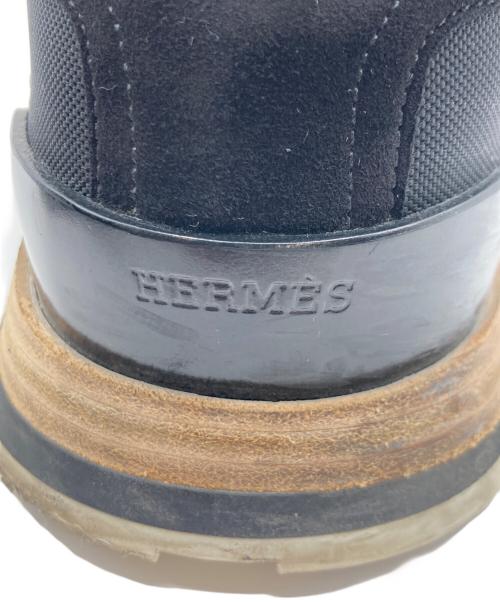 HERMES（エルメス）HERMES (エルメス) スニーカー ドライブ ブラック サイズ:37 1/2の古着・服飾アイテム