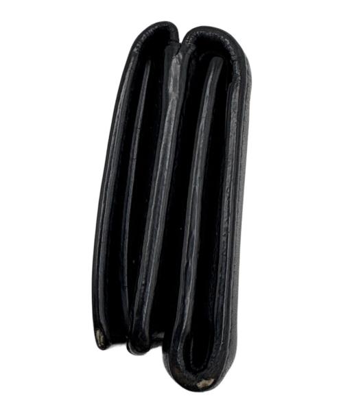 Saint Laurent Paris（サンローランパリ）Saint Laurent Paris (サンローランパリ) 3つ折り財布 ブラックの古着・服飾アイテム