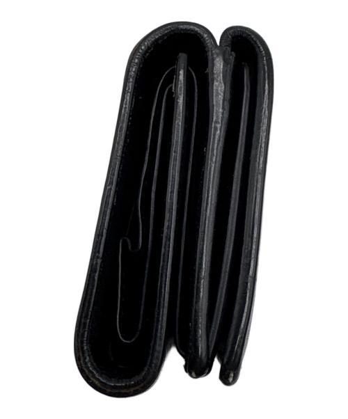 Saint Laurent Paris（サンローランパリ）Saint Laurent Paris (サンローランパリ) 3つ折り財布 ブラックの古着・服飾アイテム
