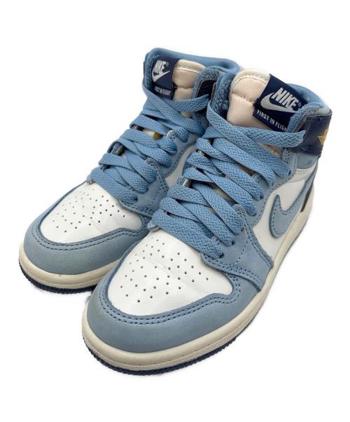 NIKE（ナイキ）NIKE (ナイキ) JORDAN BRAND JORDAN 1 RETRO HIGH OG スカイブルー×ホワイト サイズ:17.0の古着・服飾アイテム