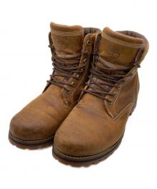 Timberland（ティンバーランド）の古着「ラグ ウォータープルーフ ブーツ」｜ブラウン