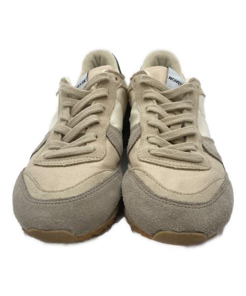 NOVESTA（ノベスタ）NOVESTA (ノベスタ) NOVESTA MARATHON CLASSIC BEIGE アイボリー×ブラック サイズ:UK 4の古着・服飾アイテム