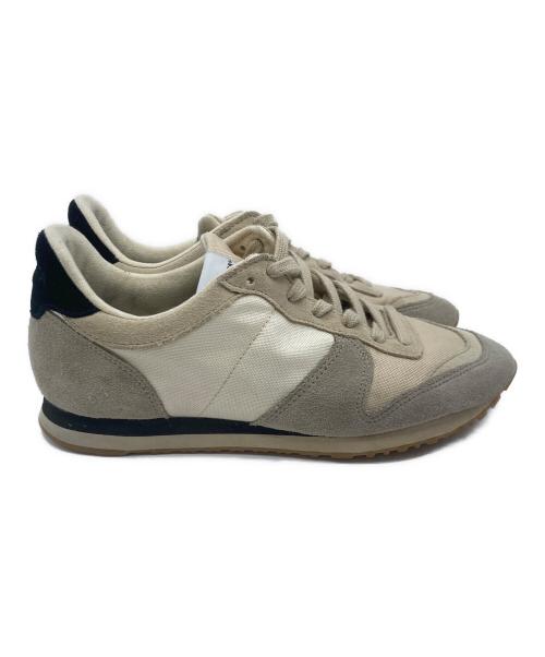 NOVESTA（ノベスタ）NOVESTA (ノベスタ) NOVESTA MARATHON CLASSIC BEIGE アイボリー×ブラック サイズ:UK 4の古着・服飾アイテム