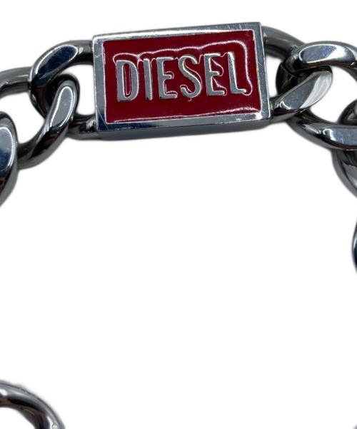 DIESEL（ディーゼル）DIESEL (ディーゼル) ブレスレット シルバーの古着・服飾アイテム