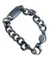 DIESEL (ディーゼル) ブレスレット シルバー：7000円