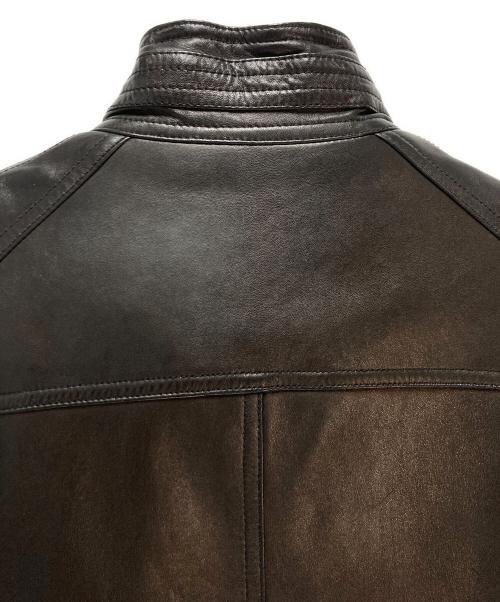BURBERRY BLACK LABEL（バーバリーブラックレーベル）BURBERRY BLACK LABEL (バーバリーブラックレーベル) ライナー付きライダースジャケット ブラック サイズ:LLの古着・服飾アイテム