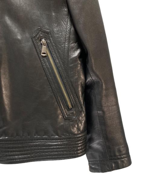 BURBERRY BLACK LABEL（バーバリーブラックレーベル）BURBERRY BLACK LABEL (バーバリーブラックレーベル) ライナー付きライダースジャケット ブラック サイズ:LLの古着・服飾アイテム