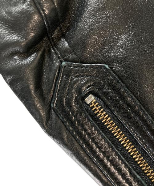 BURBERRY BLACK LABEL（バーバリーブラックレーベル）BURBERRY BLACK LABEL (バーバリーブラックレーベル) ライナー付きライダースジャケット ブラック サイズ:LLの古着・服飾アイテム