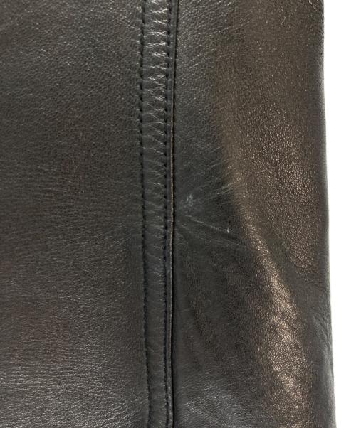 BURBERRY BLACK LABEL（バーバリーブラックレーベル）BURBERRY BLACK LABEL (バーバリーブラックレーベル) ライナー付きライダースジャケット ブラック サイズ:LLの古着・服飾アイテム