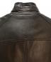 中古・古着 BURBERRY BLACK LABEL (バーバリーブラックレーベル) ライナー付きライダースジャケット ブラック サイズ:LL：12000円