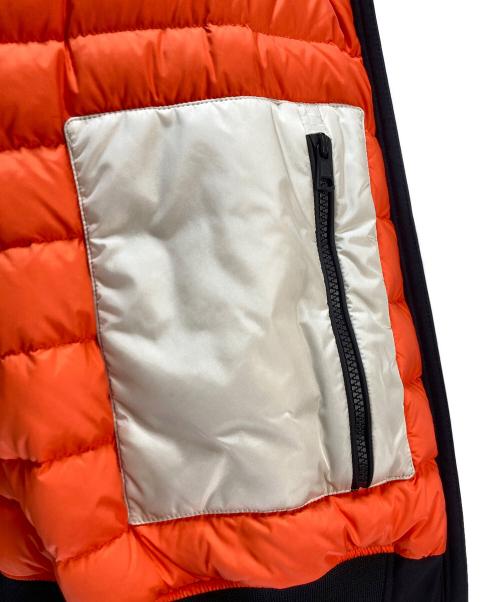 MONCLER（モンクレール）MONCLER (モンクレール) DERVAL ジップアップフーディーダウンジャケット  ブラック サイズ:4の古着・服飾アイテム