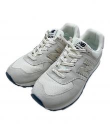 NEW BALANCE（ニューバランス）の古着「スニーカーU574OF2」｜ホワイト×ライトグレー