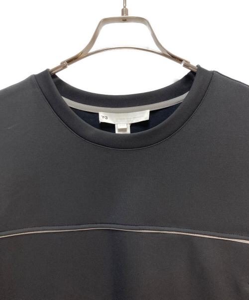 Y-3（ワイスリー）Y-3 (ワイスリー) KNIT SHELL SS TEE ブラック サイズ:XLの古着・服飾アイテム