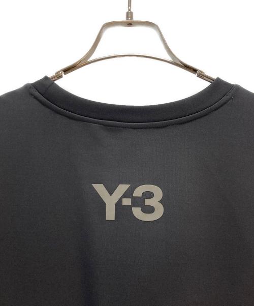 Y-3（ワイスリー）Y-3 (ワイスリー) KNIT SHELL SS TEE ブラック サイズ:XLの古着・服飾アイテム